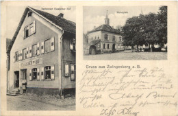 Gruss Aus Zwingenberg An Der Bergstrasse - Restaurant Hessischer Hof - Autres & Non Classés