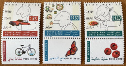 ISRAEL - MNH** - 1994 -  # 1236/1238 - Unused Stamps (with Tabs)