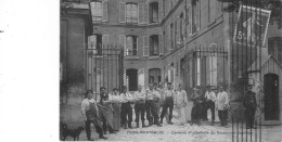 Paris-Montrouge.Caserne D'Infanterie Du Boulevard Jourdan.Oblitération Intéressante,lignes Horizontales(voir Scan) - Other & Unclassified