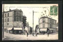 CPA Vanves, Carrefour De La Rue De Paris Et La Rue De La Mairie  - Vanves