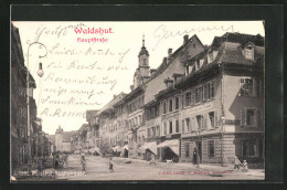 Relief-AK Waldshut, Hauptstrasse Am Gasthaus Zum Lamm  - Autres & Non Classés