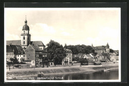 AK Kitzingen / Main, Mainpartie Mit Schloss  - Kitzingen