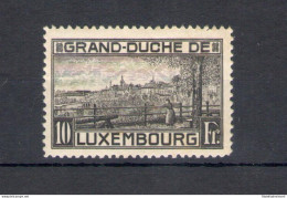 1923 LUSSEMBURGO, N° 141 , Veduta Della Città Di Lussemburgo , MNH** - Otros & Sin Clasificación