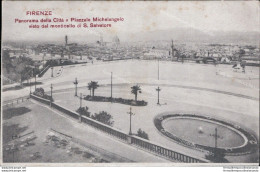 Ar280 Cartolina Firenze Panorama Della Citta' E Piazzale Michelangelo - Firenze