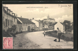 CPA Saint-Gervais-Pontpoint, Eglise  - Other & Unclassified