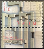 ISRAEL - MNH** - 1997 -  # 1422 - Unused Stamps (with Tabs)