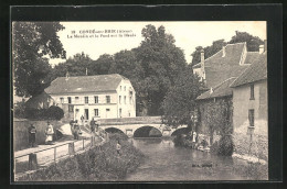 CPA Condé-en-Brie, Le Moulin Et Le Pont Sur La Dhuis  - Other & Unclassified
