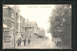 CPA Berck-Plage, La Rue Rothschild  - Berck