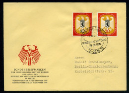 Berlin 129-130 Ersttagesbrief/FDC #HD222 - Sonstige & Ohne Zuordnung