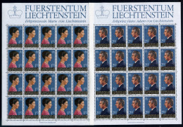 Liechtenstein Kleinbögen 864-865 Postfrisch #JE894 - Sonstige & Ohne Zuordnung