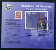 Paraguay Block 401 Gestempelt Raumfahrt #GB353 - Andere & Zonder Classificatie