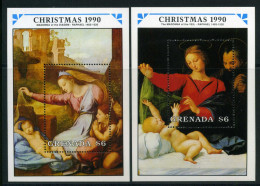 Grenada Block 262-63 Postfrisch Weihnachten #IJ088 - Grenada (1974-...)