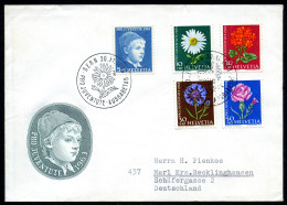 Schweiz 786-790 Blumen Ersttagesbrief/FDC #IF383 - Autres & Non Classés