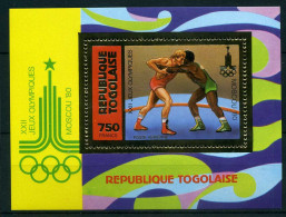 Togo Block 157 A Postfrisch Olympiade Moskau 1980 #JG588 - Togo (1960-...)