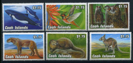 Cook Inseln 1348-1353 Postfrisch Wildtiere #IN260 - Islas Cook