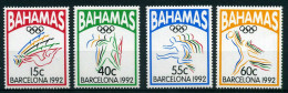 Bahamas 783-86 Postfrisch Olympiade Barcelona 1992 #JG610 - Bahama's (1973-...)