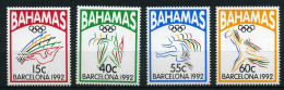 Bahamas 783-86 Postfrisch Olympiade 1992 #JG620 - Bahamas (1973-...)