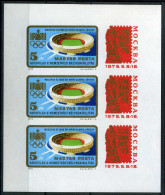 Ungarn Kleinbogen 3042 B Postfrisch Olympia 1980 Moskau #JJ430 - Andere & Zonder Classificatie