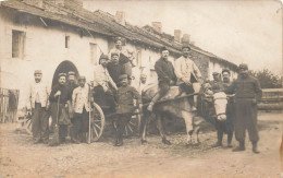 88 - DIGNONVILLE - CARTE PHOTO - JUIN 1915 - GROUPE De POILUS - ATTELAGE - CARTE LOCALISEE Dans La COORESPONDANCE - Other & Unclassified