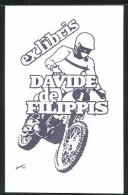 Exlibris Davide De Filippis, Crossfahrer  - Exlibris