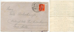 Germany 1928 Cover & Letter; Bad Pyrmont To Ostenfelde; 15pf. Immanuel Kant - Covers & Documents