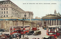 R079592 Bank Of England And Royal Exchange. London - Andere & Zonder Classificatie