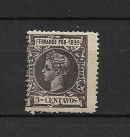 LOTE 2175  ///  FERNANDO POO 1899   EDIFIL Nº: 57 **MNH  ¡¡¡  OFERTA - LIQUIDATION - JE LIQUIDE !!! - Fernando Po