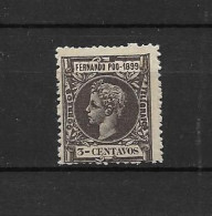 LOTE 2175  ///  FERNANDO POO 1899   EDIFIL Nº: 57 **MNH  ¡¡¡  OFERTA - LIQUIDATION - JE LIQUIDE !!! - Fernando Po