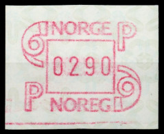 NORWEGEN ATM Nr ATM3-290 Postfrisch X911A66 - Machine Labels [ATM]