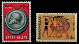 GRIECHENLAND 1969 Nr 1002-1003 Postfrisch X91E4AE - Neufs