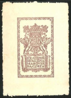 Exlibris Marques Da Costa, Wappen Das Engel Halten  - Ex Libris