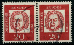 BRD DS BED. DEUT. Nr 352y Gestempelt WAAGR PAAR X95D102 - Used Stamps