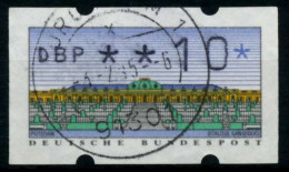 BRD ATM 1993 Nr 2-1.1-0010 Gestempelt X97451E - Machine Labels [ATM]