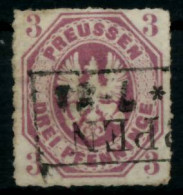 PREUSSEN Nr 19a Gestempelt X6C1C6A - Usados