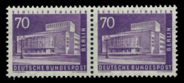 BERLIN DS BAUTEN 2 Nr 152v Postfrisch WAAGR PAAR X71B8D2 - Unused Stamps