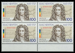 BRD 1993 Nr 1646 Postfrisch VIERERBLOCK URA X7F9E1A - Unused Stamps