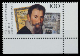 BRD 1993 Nr 1705 Postfrisch ECKE-URE X8638B2 - Unused Stamps