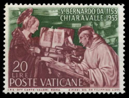 VATIKAN 1953 Nr 209 Postfrisch X404B8A - Unused Stamps