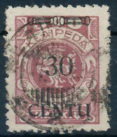 MEMEL 1923 Nr 172BIV Zentrisch Gestempelt Gepr. X472D86 - Klaipeda 1923