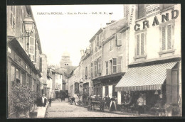 CPA Paray-le-Monial, Rue Du Perrier  - Otros & Sin Clasificación