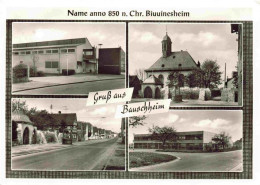 73975716 Bauschheim_Ruesselsheim_Hessen Teilansichten Kirche Schule - Rüsselsheim