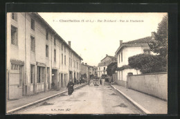 CPA Chauffailles, Rue Bréchard, Rue De L`Industrie  - Andere & Zonder Classificatie