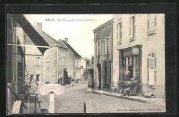 CPA Gibles, Rue Principale, Prise Du Centre  - Other & Unclassified
