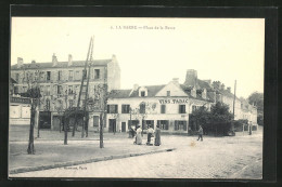 CPA La Barre, Place De La Barre, Vins Tabac, Cafe Restaurant  - Otros & Sin Clasificación