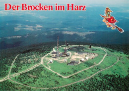 73903616 Brocken Harz Fliegeraufnahme Brocken Harz - Wernigerode