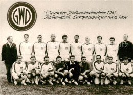 73830847 Hameln Weser Mannschaftsfoto Deutscher Feldhandballmeister 1967 Und Fel - Andere & Zonder Classificatie