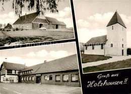 73830833 Holzhausen Porta Westfalica Gasthaus Zum Adler Scheune Kirche Holzhause - Porta Westfalica