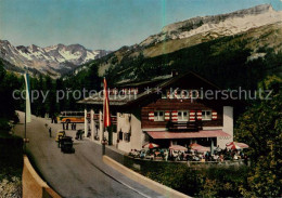 73796593 Kleinwalsertal Oesterreichischer Grenzgasthof Walserschanz Kleinwalsert - Andere & Zonder Classificatie