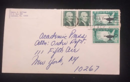 C) 1976. UNITED STATES. INTERNAL MAIL. MULTIPLE STAMPS. 2ND CHOICE - Andere & Zonder Classificatie