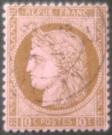 X1176 - FRANCE - CERES N°54 - LUXE - CàD Du 3 JANVIER 1876 - TRES BON CENTRAGE - 1871-1875 Cérès